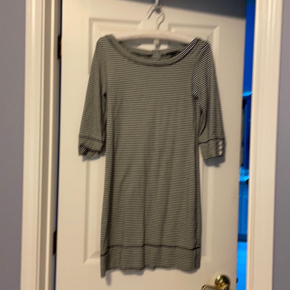 Gap nautical dress in blue and white .(small)